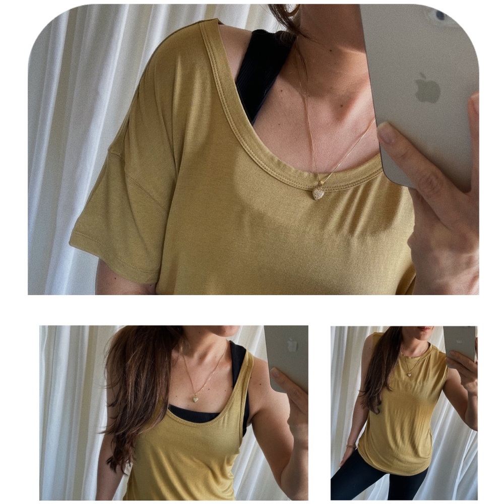 3pcs Daily Workout Tops — Gold